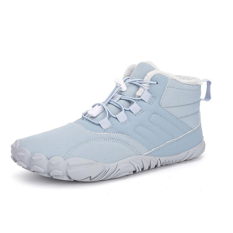 Sports Cotton Shoes Men And Women Plus Velvet Warm Boots Wear-Resistant Non-Skiing Floor Boots Winter Thickened Couple Shoes