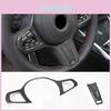 Look Carbon Interior Fiber Abs Trim Steering Wheel Cover For Bmw 3 Series G20 2022