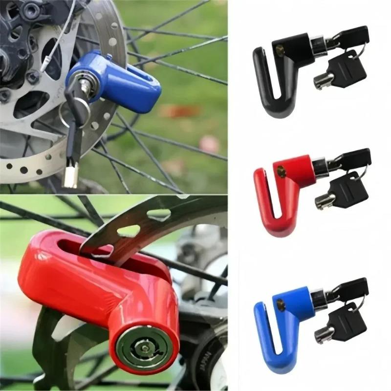 Anti Theft Disc Brake Lock - Suitable for Scooters/bicycles/motorcycles, Steel Wire Lock Enhances Safety, Convenient Practical