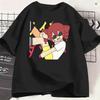 Kasane Teto Tshirt For Unisex Vintage 100 Cotton Tees Crewneck Short Sleeve T Shirts Birthday Present Tops