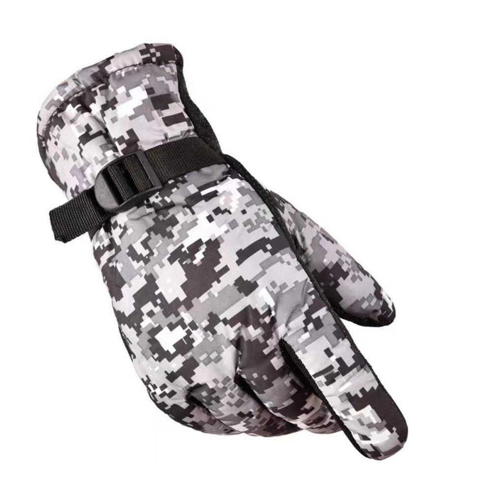 Winter Cycling Warm Camouflage Gloves