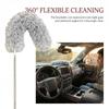 Durable Extendable Duster Washable Fiber Dust Brush Bendable Static Adsorption Cleaning Duster Ceiling Clean
