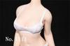 1/6 Scale Body Clothes, No Scars, Underwear, Women's Model Clothes, Girl Bra, Background Underwear for 12-inch Action Model Body Doll (C)