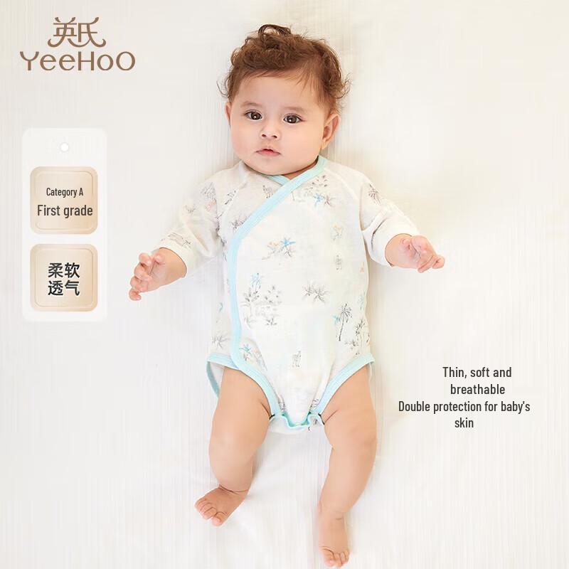 

YEEHOO Baby Boys 100% Cotton Summer Romper 66CM