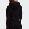 Adidas ZNE Hoodie with Drop Shoulders Women Jackets Black GM3275