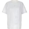 Solid Color Pullover Round Neck Short Sleeve T-Shirt Women T-Shirts White 8C00029-89A17-001