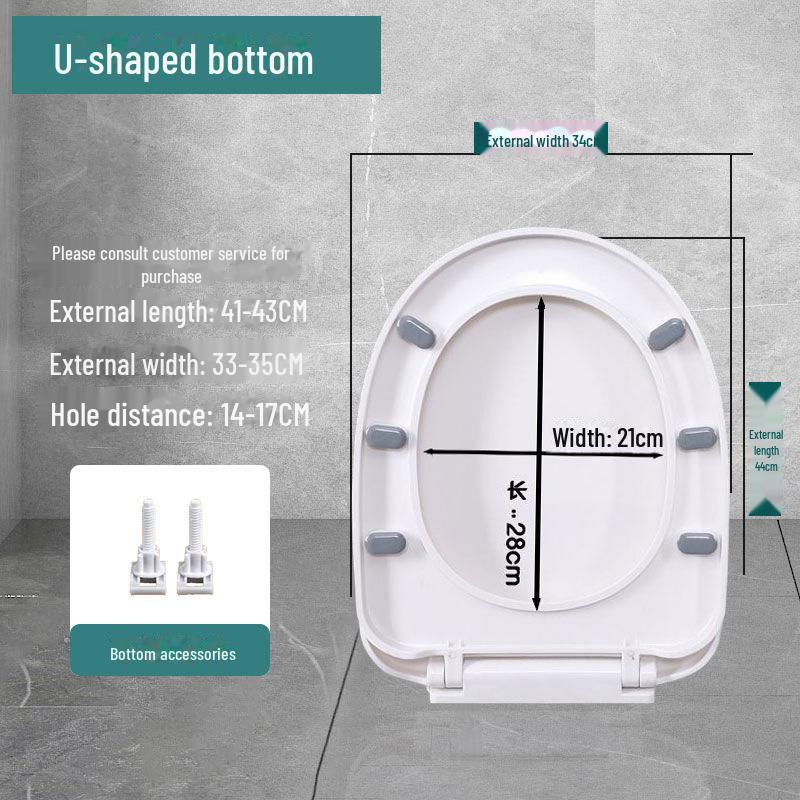 Abattant WC épais universel - Vintage, protection UV, accessoires ménagers