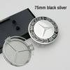 2026 Neu 4 Stück 75mm ABS Auto Radnabendeckel Logo für Mercedes Benz C207 C218 A207 C117 CLA CLS E-Klasse W212 S212 X166 W176 W205 W246 rx2