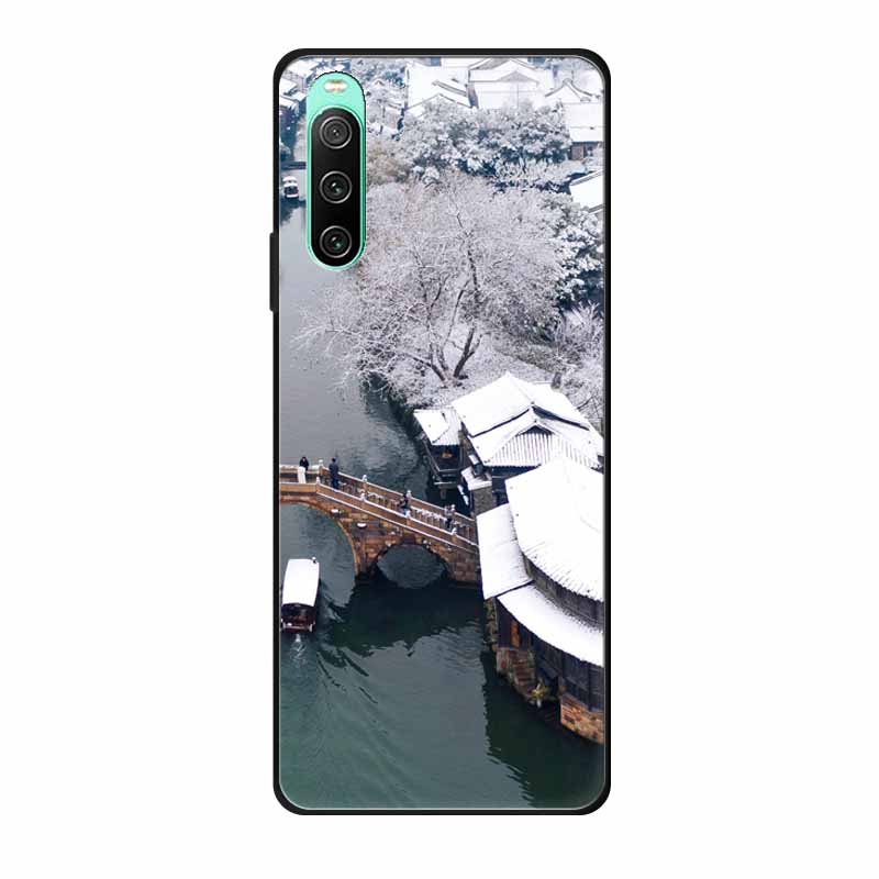 

Крутой силиконовый чехол для Sony Xperia 10 V Чехол Печатный Модный Мягкий Задний Чехол для Sony Xperia 10V Чехол Защита Печатные Ракушки Xperia 10 V