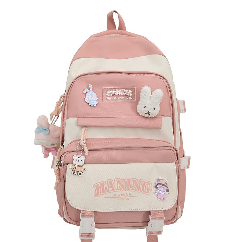 Schoolbags for Children Elementary School Students Junior High School Girls High School Two Piece Backpack