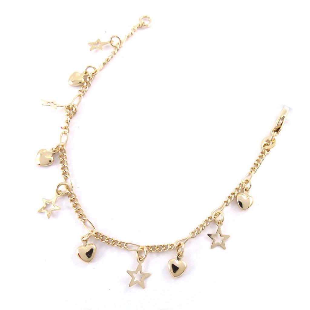 Les Trésors De Lily [D8004] - Bracelet Plaqué Or 'Pimprenelle'