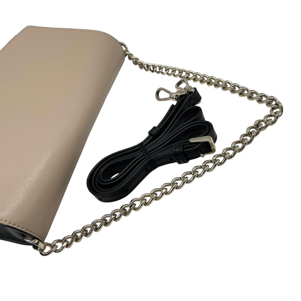 Used Kate SpadeHandbag beige/white PVC Women