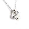 Altesse [F7110] - Silver Necklace 'Love Sweet Love' White