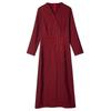 2022 Spring Elegant Knee-Length Dress: Stylish Plus Size Mother of the Bride Outfit for Middle-Aged Women