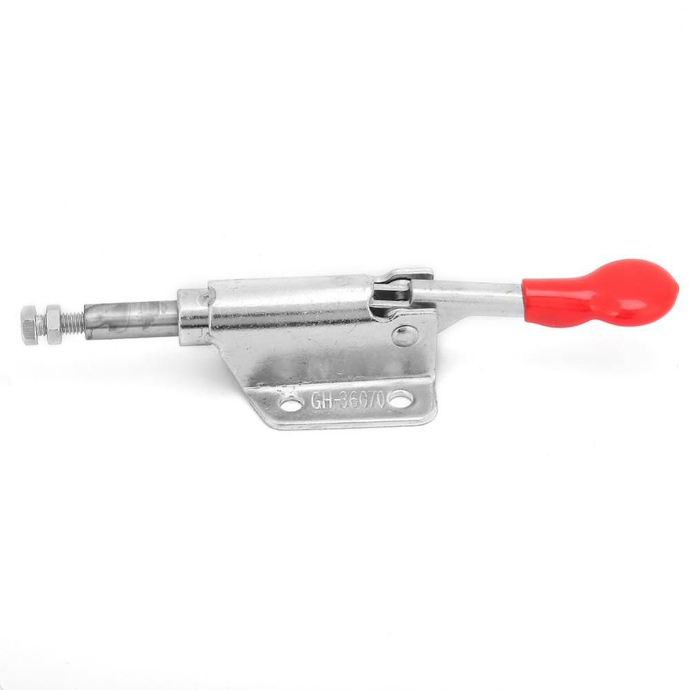 2pcs Pull Button Quick-Release Quick Release Clamp Adjustable Toggle Clamp  For Machinery Fixtures
