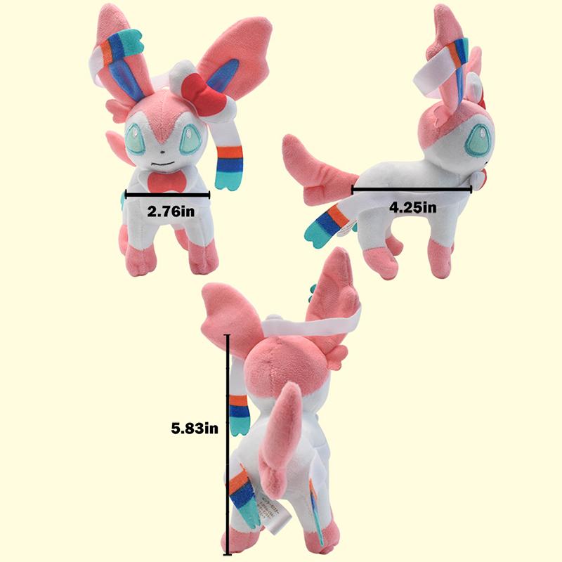 Pokemon Plush Vileplume Gloom Koffing Scizor Soft Stuffed Peluche Anime Plushie Sylveon Espeon Umbreon Kids Birthday Gift Toys