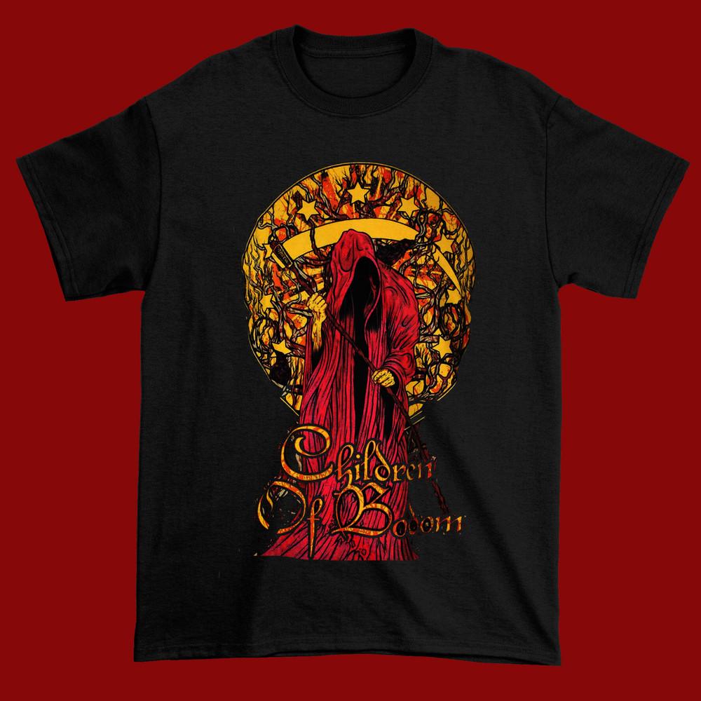 

New Popular Children Of Bodom TShirt Vintage Cotton White Unisex S4XL Unisex T-Shirt S