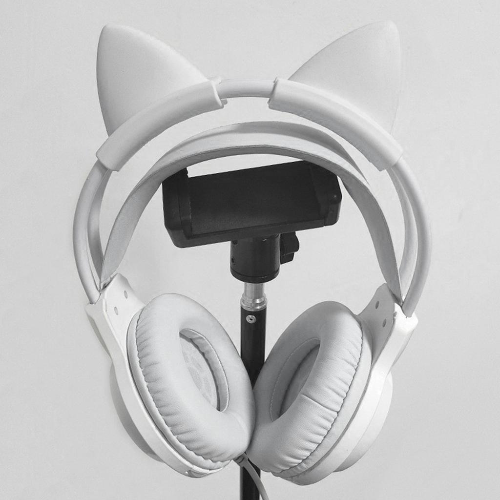 Orelhas de Gato Adoráveis Decorações de Silicone Encaixes de Silicone Perfeitos Para Personalizar Headband Fone de Ouvido Visual Único