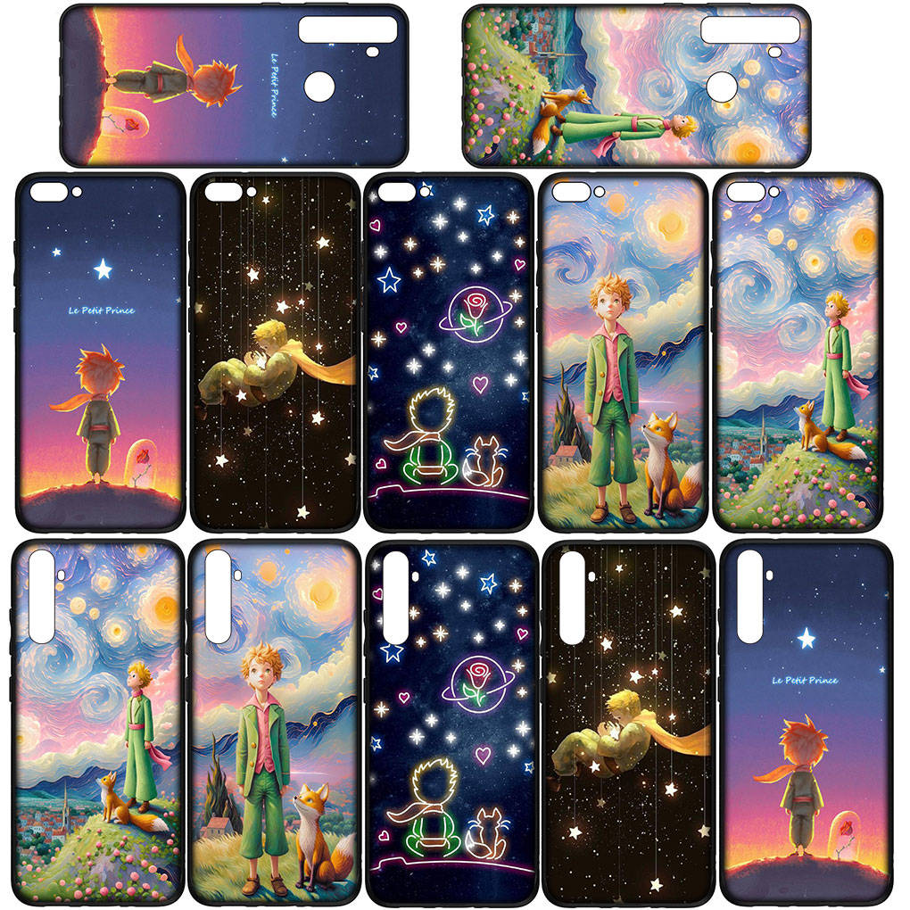 Phone Case for Samsung Galaxy S25 S24 S23 iPhone 16 15 Xiaomi Redmi Note 14 13 12 16E X 11 Pro Max OPPO Moto A4 14C 13C Huawei The Little Prince Cover
