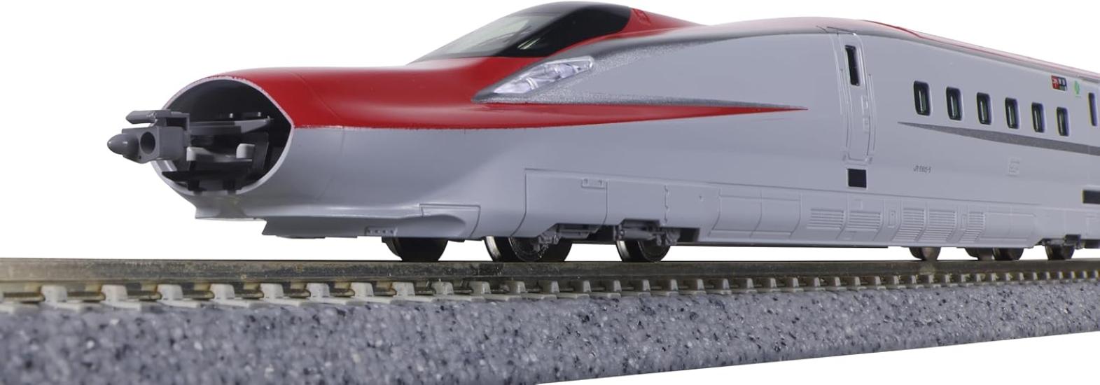 KATO N Gauge E6 Series Shinkansen Komachi Basic Set Model Train (3 cars) 10-1973