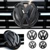 CAT1 Car Logo Front Grille Rear Trunk Decoration Sticker Accessories For VW GTI Golf MK6 MK7 Polo Passat CC Tiguan T-ROC Jetta Arteon