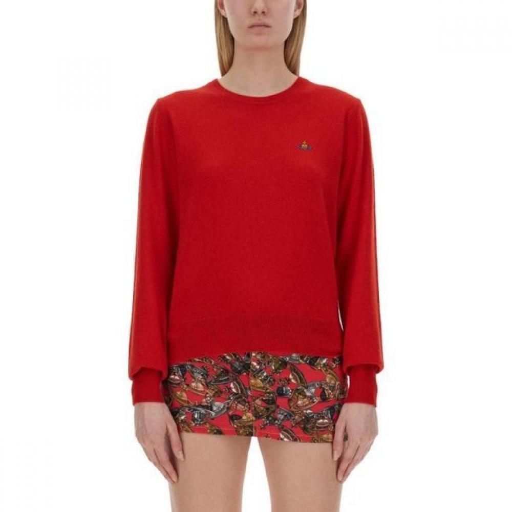 

24ss Vivienne Westwood Sweater 1803002sy0018h407 Red XXS (80 around)