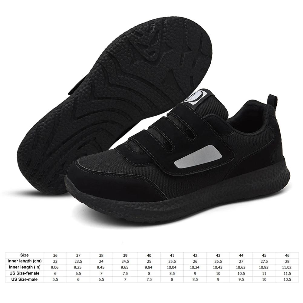 Diabetic Shoes Slip-On Orthopedic Shoes Non-Slip Lightweight Edema Sneakers Hook And Loop Sneakers For Plantar Fasciitis