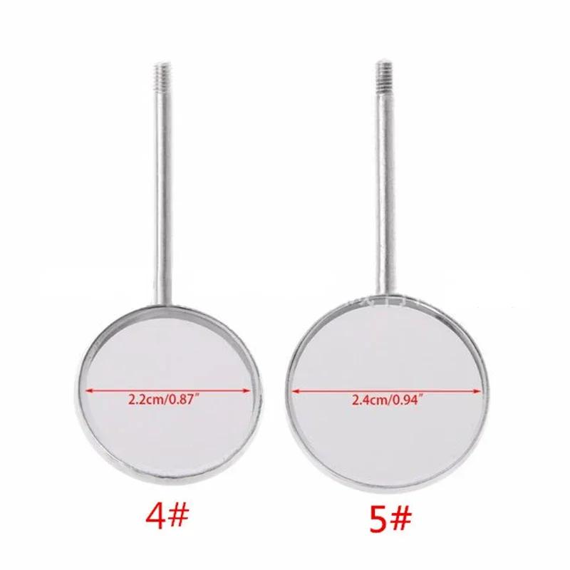 Sterilizable Dental Mouth Mirrors Stainless Steel Teeth Whitening Clean Oral Tools Dentist Supplies