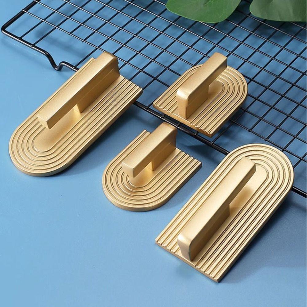 32mm Golden Cupboard Door Knob 16mm Drawer Knob Modern Minimalist Furniture Handle  Wardrobe