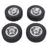 4 Upgraded Wheel Tires Replacement for MN82 LC79 1Celsius12 Replacement for WPL 1Celsius16 RC Car Model Parts Advanced Design with Incredible Grip