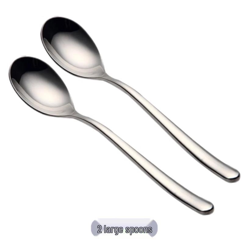 Mengzhang 304 Stainless Steel Dining Spoons
