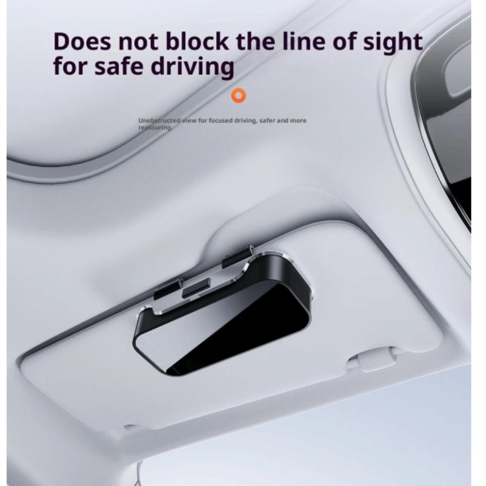 Flocking Inner Auto Sunglasses Organizer ABS Car Sunglasses Holder  Vehicle