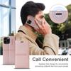 For iPhone 16e Wallet Case Magnetic Closing Leather Phone Cover