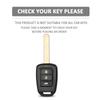3button Silicone Car Key Fob Cap Cover Protect Skin Case Rubber Shell Hood Set for HONDA Jazz Civic Jade Vezel City Fit HR-V HRV