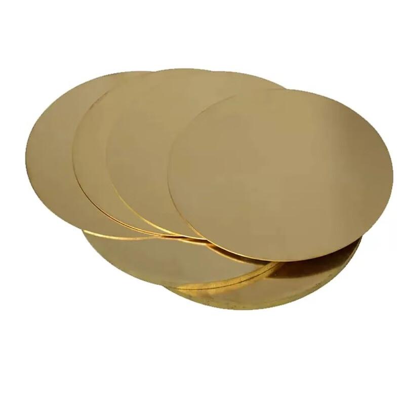 SOXWH62 Custom Brass Round Plate