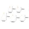 10pcs/lot Geometric Shape Earring Frame Drop Earrings Findings Irregular Ear Wire Hoop for Jewelry Making DIY Earring Findings