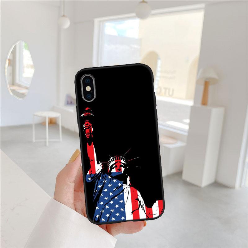 FM47 Statue of Liberty Soft Shell Phone Case for Samsung Galaxy Note 10 20 S23 S24 S25 Ultra FE Plus Edge Lite A02S A35 A07 A17