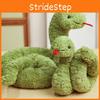 Adorable Stevie Snake Plush Toy Soft Green Comforting Cuddle Buddy
