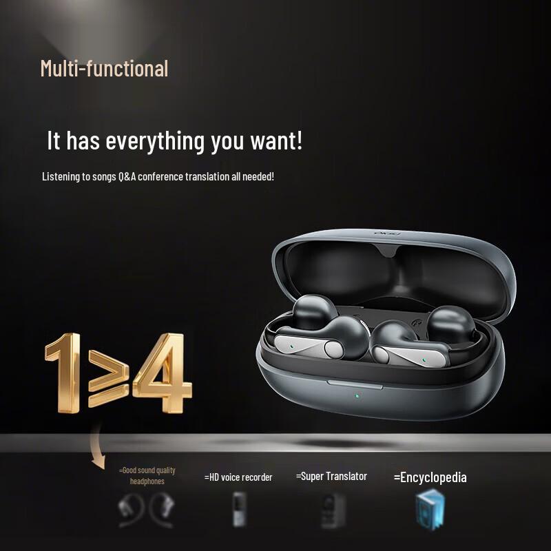 OKSJ GT18 AI Bone Conduction Bluetooth Earbuds