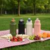 Outdoor Sports Bottle Fitness Cup Gift Customization Logo Large Capacity 316 Stainless Steel Vacuum Cup Portable With Handle