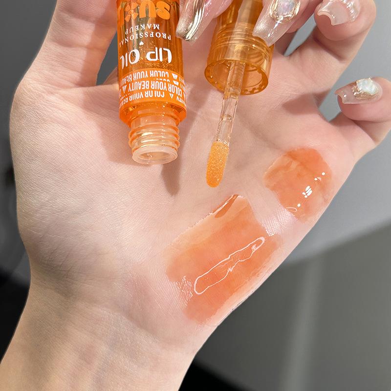 

SusieMedia Кристально прозрачный меняющий цвет блеск для губ: Легкий, Увлажняющий, Подтягивающий и Невыцветающий. 2g