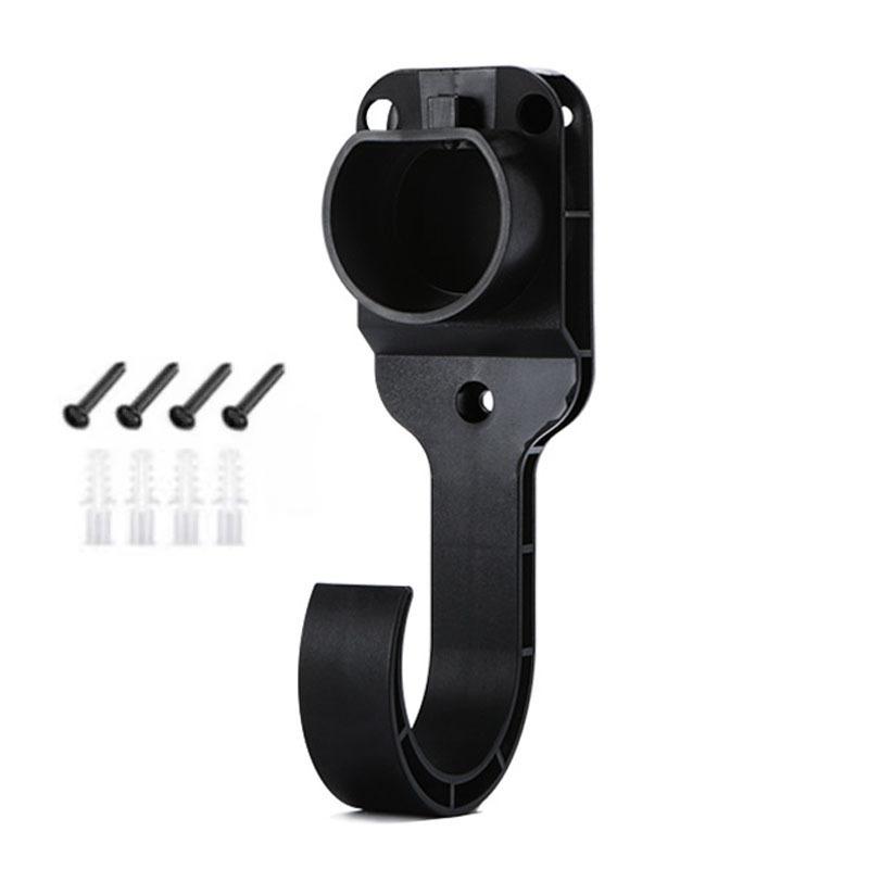 EV Charger Holder Electric Vehicle Charging Cable Hook Mount Bracket for J1772 Type2 European Standard Charger Accessories