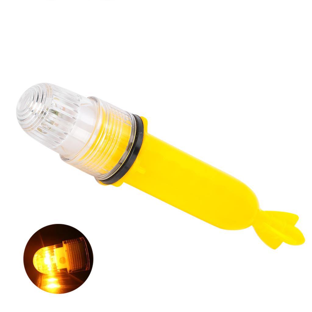 LED Rundumleuchte Intelligente Lichtsteuerung IP65 Wasserdicht für Marine Schiff NachtfischenGelb