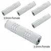 5Pcs 3.5mm 6.35mm Stereo Mono Plug To 3.5mm 6.5mm Audio Jack Connector Adapter Converter for Speaker