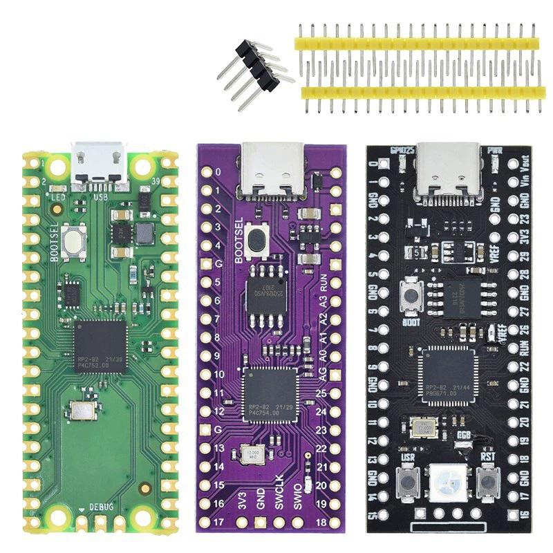 1Pc Rp2040 Core Board Type-C Usb-C For Raspberry Core Board 4Mb /8Mb/16Mb Rp2 Raspberry Pi Microcontroller Pico Micropython