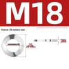 304 Stainless Steel Double Stack Self-Locking Washer with 65Mn Manganese, Anti-Loosening, Double-Sided Tooth Layer