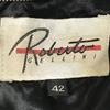 Roberto Gellini Genuine Leather Rider’s Jacket with Epaulettes/Men’s Size M/42/Black/(USED)