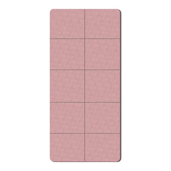 Tappetino Yoga Pieghevole Extra Portatile da Viaggio Spesso in TPE Tappetino da Letto Antiscivolo Uomini Donne Palestra di Casa Allenamento Pilates Esercizio Tappetino per Pavimento