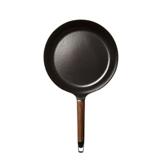 Vermicular Frying Pan 28cm Deep Type Walnut GasIH Compatible Cast Iron Enamel FP28D-WN