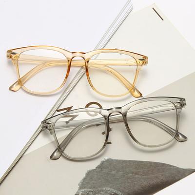 Blue Light Blocking Glasses Unisex Clear View Strong Hinge Smooth Transparent with Brim Eye Protection Clear Bluelight Glasses Spectacles